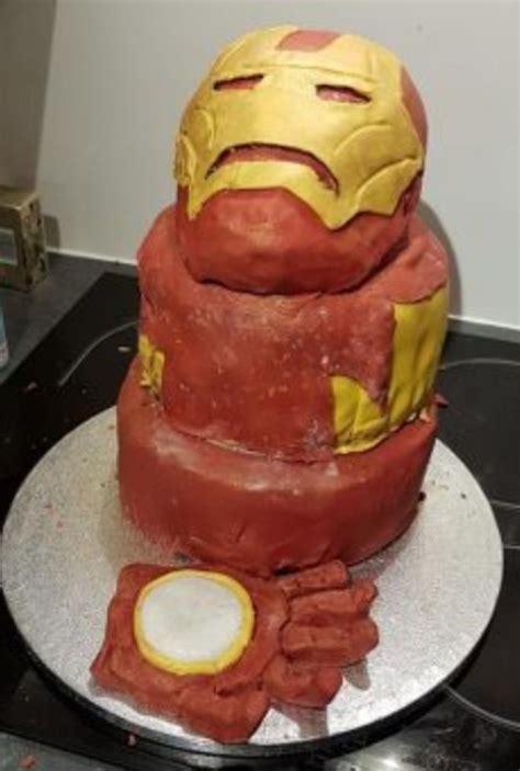 Iron Man Birthday Cake Ironman Cake Iron Man Birthday Birthday