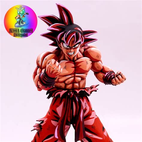 ドラゴンボール 孫悟空 フィギュア フルリペイント 2d 二次元塗装 2次元彩色 Maximatic Dragon Ball 界王拳その他