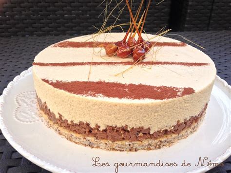 Entremet dulcey croustillant et génoise noisette Gâteaux et desserts