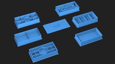 Prefabricated box for 3D printing 2 3D model 3D printable | CGTrader