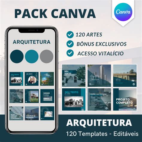 Pack Canva Arquitetura