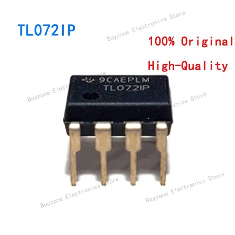 10PCS Lot TL072IP TL072 Dual Low Noise JFET Input Operational Amplifier