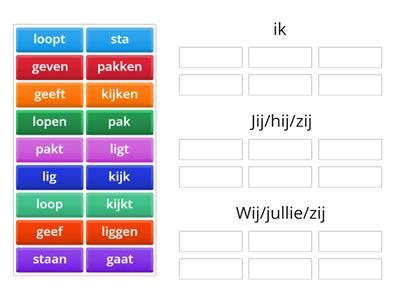 Vervoegen Werkwoorden Nt Tegenwoordige Leermiddelen