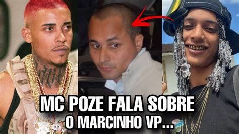 Mc Poze Fala Sobre Pai Do Oruam Marcinho Vp Youtube