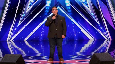 Christian Guardino Humble 16 Year Old Is Awarded The Golden Buzzer