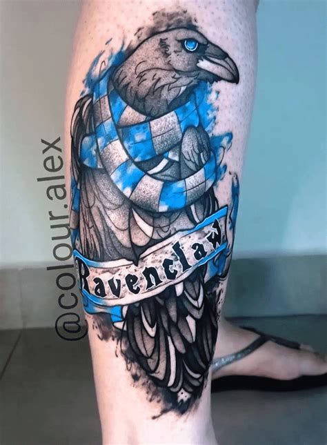 Ravenclaw Tattoo Design Images Ravenclaw Ink Design Ideas In 2022