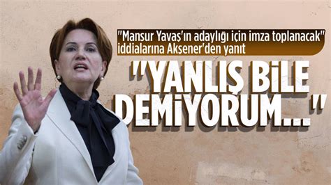 Meral Ak Ener Mansur Yava A Klamas Ankara Masas