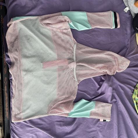 Pusheen Fishnet Crop Top Active Wear Hot Topic US Siz Gem