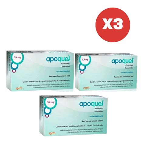 Kit Apoquel Mg Comprimidos Dermatol Gico Para C Es Zoetis