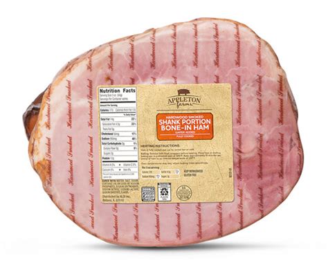 Appleton Farms Smoked Ham Shank Portion Aldi Us