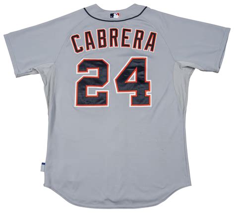 Lot Detail - 2013 Miguel Cabrera Game Used Detroit Tigers Road Jersey ...