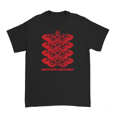 Moth Tee Eu Tour Edition Mother Mother Merch Uk