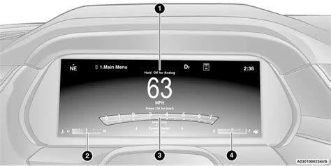 Display Setting 2022 Jeep Grand Cherokee 4xe Dashboard Guidelines