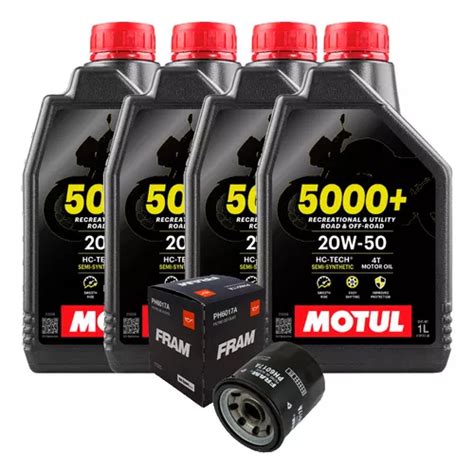 Kit Lts Leo Motul W Semi Filtro Fram Varadero