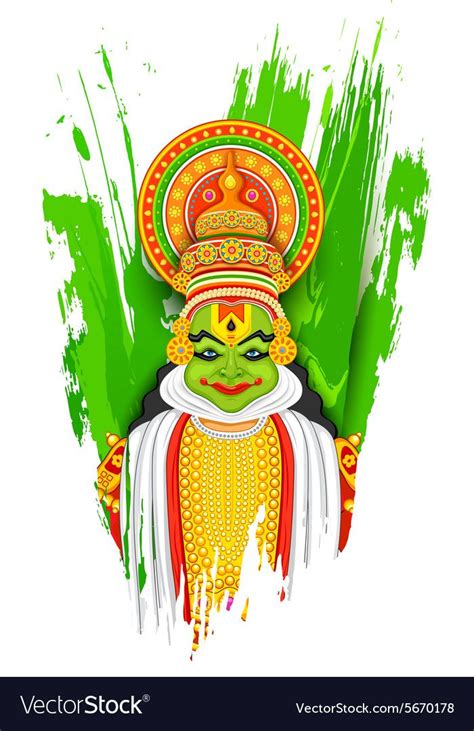 Onam Dance Clipart Group