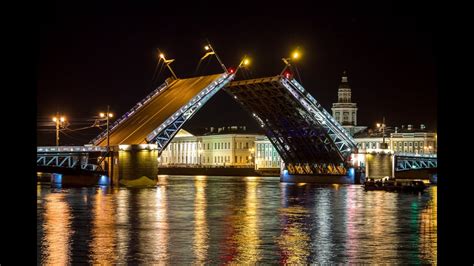 Развод дворцового моста в санкт-Петербурге . с Восточный музыку - YouTube