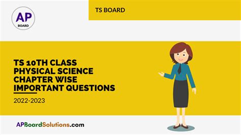 TS 10th Class Physical Science Chapter Wise Important Questions 2022