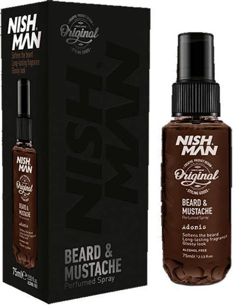 Nishman Spray Do Piel Gnacji Brody I W S W Beard Mustache Perfumed