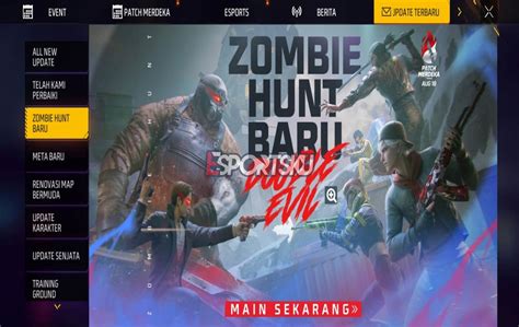 5 Tips Masuk Leaderboard Zombie Hunt Free Fire FF Esportsku