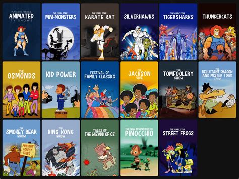 Rankin Bass Animated Shows Collection R Plexposters