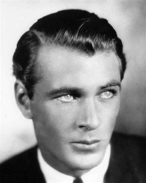 Gary Cooper Portrait La Plume Et Limage Hollywood Classique