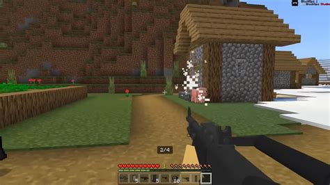 Blockops Addon Mcpe Bedrock Gun Mod Minecraft Net