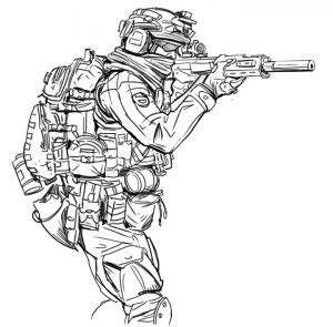 dibujos de call of duty para colorear 26 Divertirse con los niños