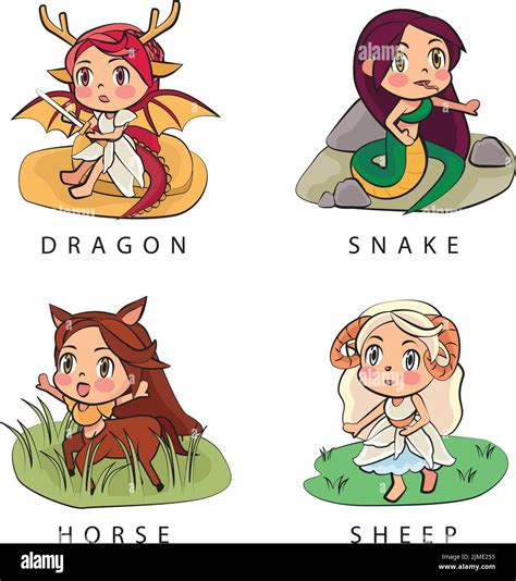 Chibi Chinese Zodiac