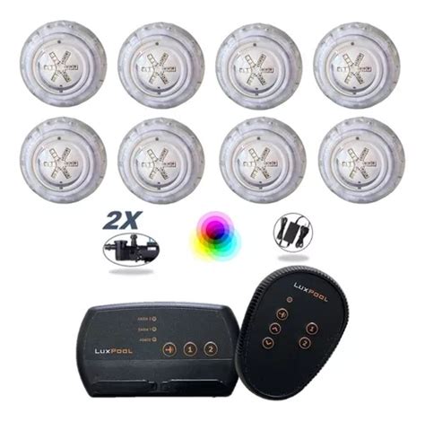 Kit Comando Rgb Sa Das Auxiliares Led W P Piscina