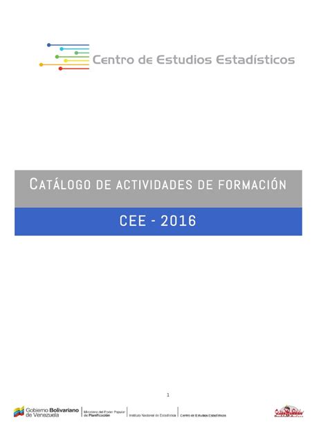 PDF Catálogo de Actividades CEE DOKUMEN TIPS