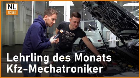 Autos Sind Seine Welt Lehrling Des Monats Als Kfz Mechatroniker