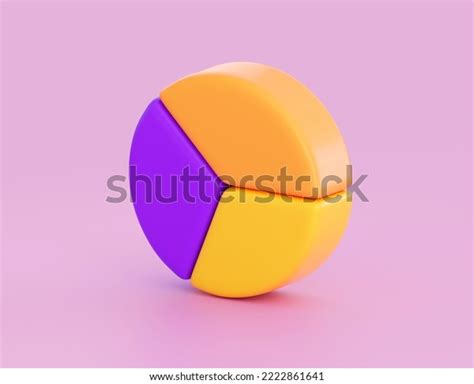 3d Pie Graph Chart Investment Money Stock Illustration 2222861641