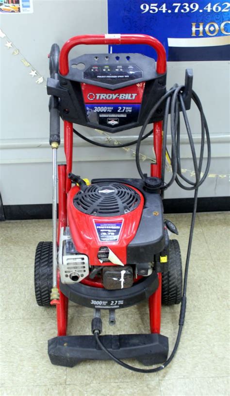 Troy Bilt Psi Gpm Quick Start Pressure Washer Powered By Cc