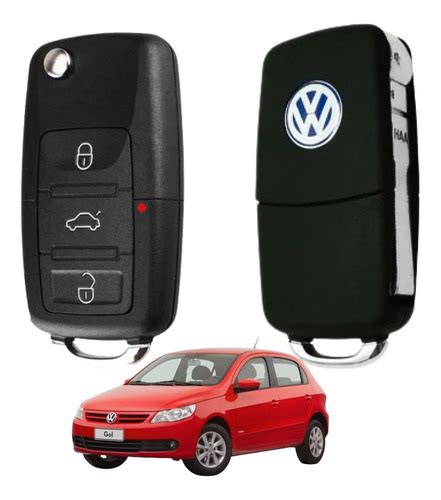 Capa Chave Canivete Carcaça Volkswagen Gol G4 G5 Vw 3 Botões MercadoLivre