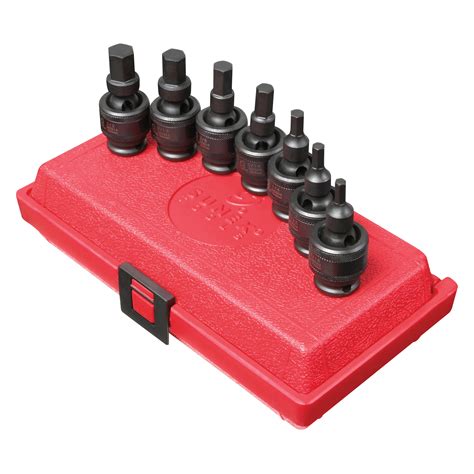 Sunex Sae Universal Hex Bit Impact Socket Set