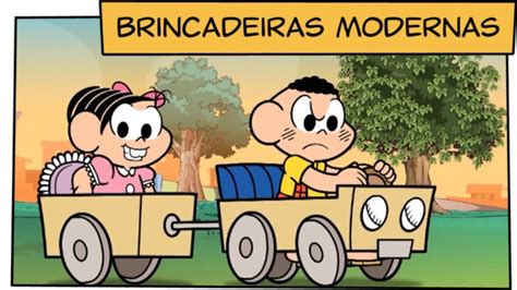 Brincadeiras Modernas Turma Da Mônica Audiodescrição Brincadeiras