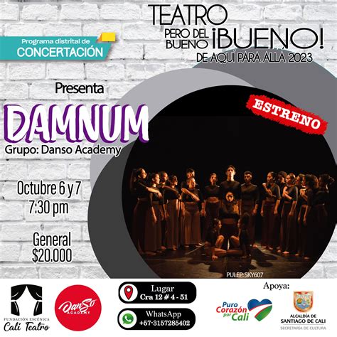 Programaci N Fundaci N Esc Nica Cali Teatro