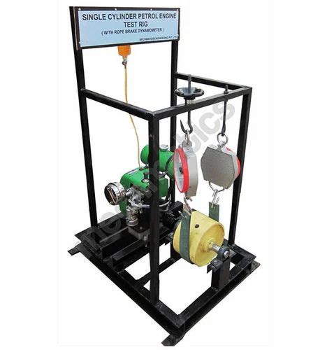 Single Cylinder Petrol Engine Test Rig For Laboratory Equipment At Rs