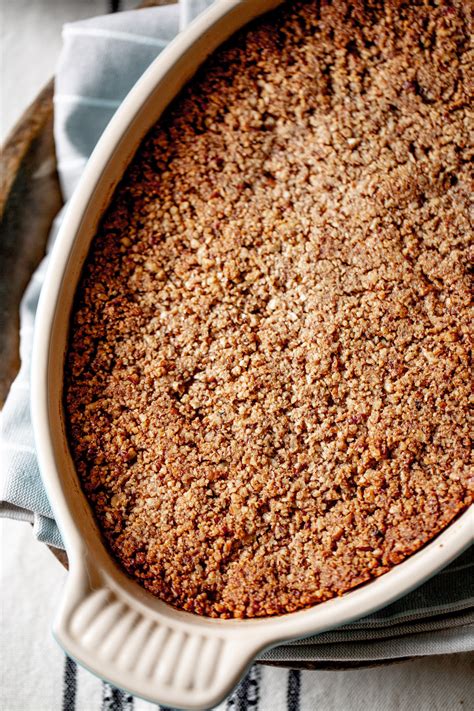 Sweet Potato Casserole With Pecan Streusel This Gal Cooks