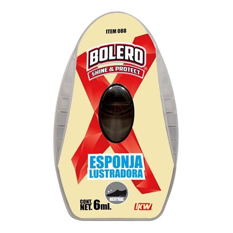 Esponja Lustradora Bolero Shine Protect Neutral 6 Ml Walmart