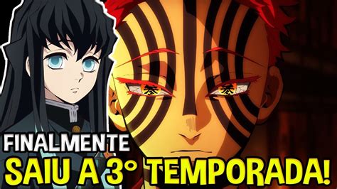 FINALMENTE REVELADA A TERCEIRA TEMPORADA DE KIMETSU NO YAIBA DEMON