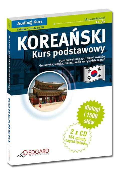 Koreański Kurs podstawowy CD Opracowanie zbiorowe Książka w Empik