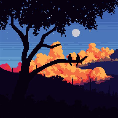 Pixilart Two Birds By Adip1415