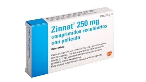 Zinnat Mg Comprimidos Recubiertos Con Pelicula Comprimidos