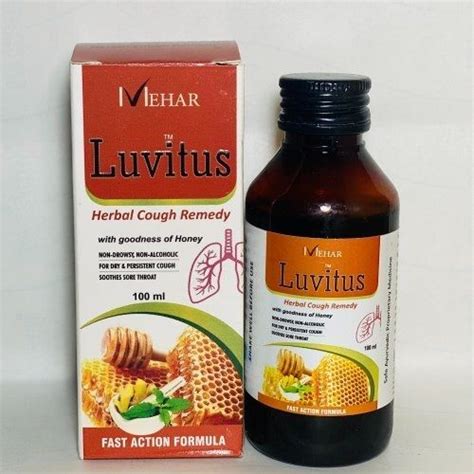 Luvitus Herbal Cough Syrup Age Group Suitable For All Ages At Best