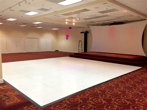 15x15 White Dance Floor Komplete Event Rentals