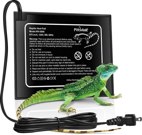 Amazon Reptile Heat Pad Reptile Heating Pad Under Tank Heater