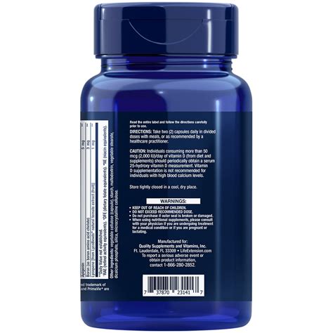 Two-Per-Day Multivitamin, 120 Capsules - Life Extension Australia