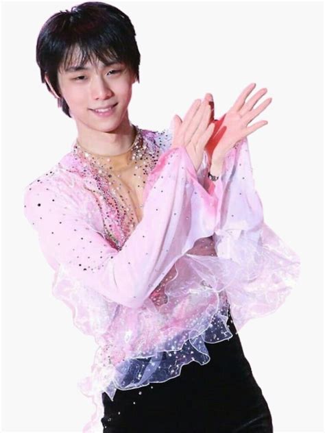 Yuzuru Hanyu Hot Sticker For Sale By Mandmco Redbubble