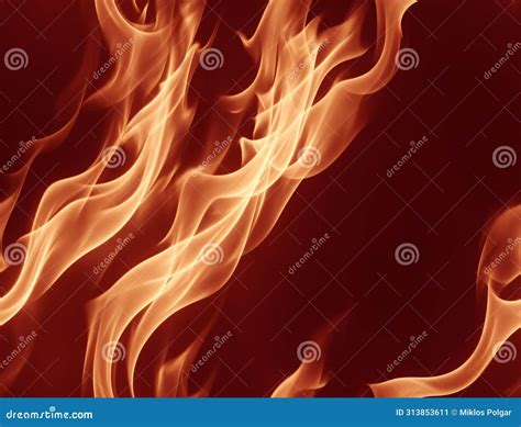 Flame Seamless And Tileable Background Texture Royalty Free Stock